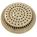 Waterway 8-Inch Tan Anti-Vortex Main Drain Cover and Frame 640-2319-BEIV