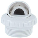 Infusion Pool Products White Venturi Return Fitting 1.5 Inch VRFTHWH Side View