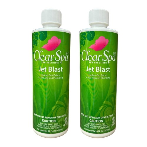 Clear Spa CSLJBPT12 Spa Jet Line Flush Cleaning Solution
