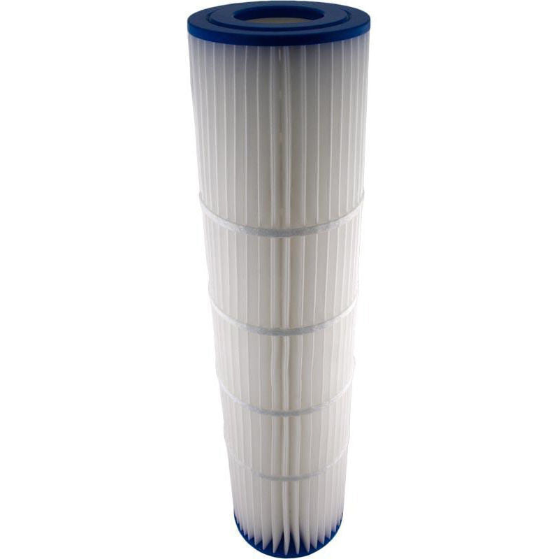 Pentair 178655 Quad DE 80 cartridge element showing pleated filter media