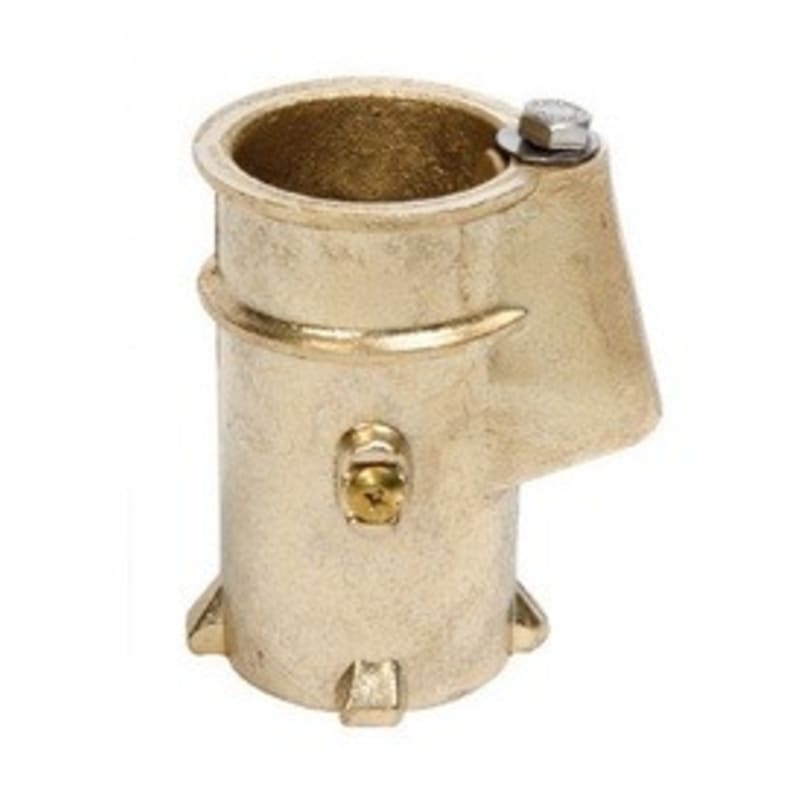 S.R. Smith Bronze Pool Rail Anchor 4 Inch 1.50 Inch OD AS-200B Detail View