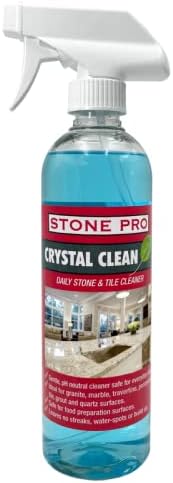 StonePro Crystal Clean pH Neutral Stone Cleaner Ready-to-Use Spray 16 oz