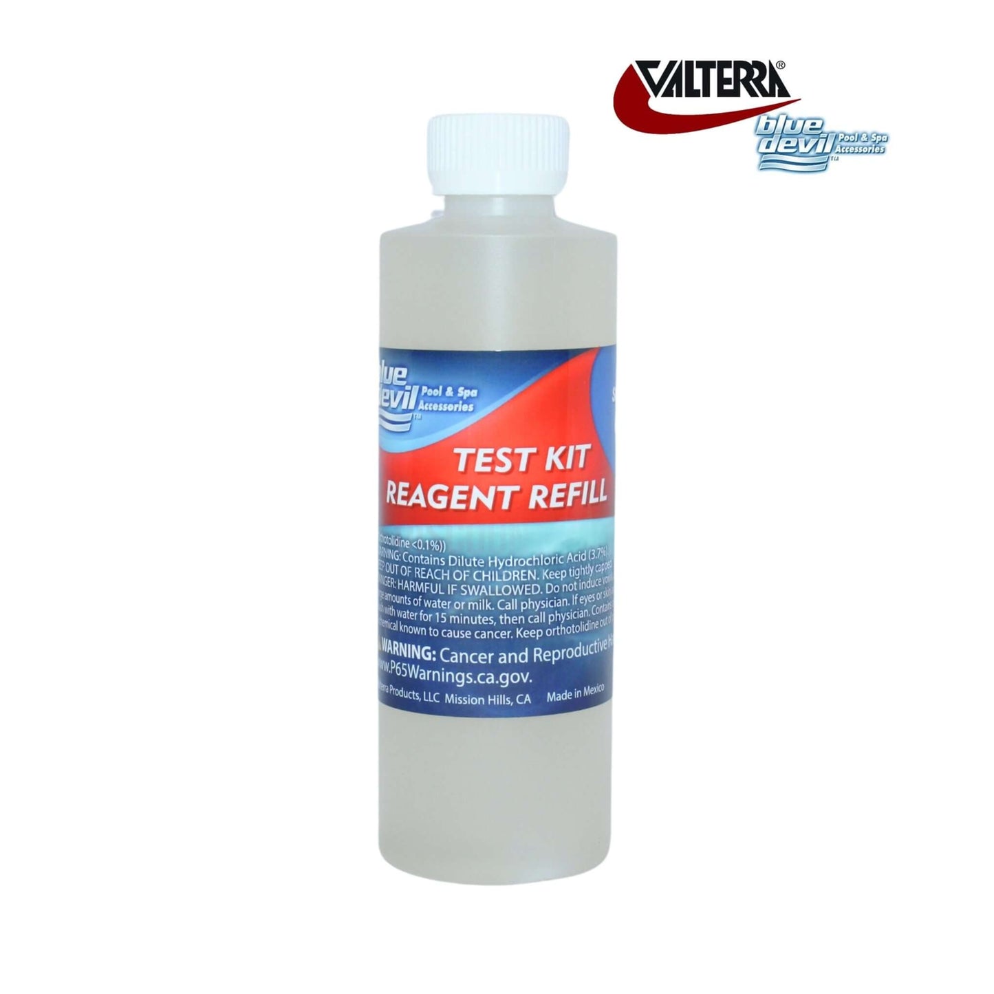 Valterra Blue Devil #1 OTO Chlorine Test Reagent 8 Oz B7500